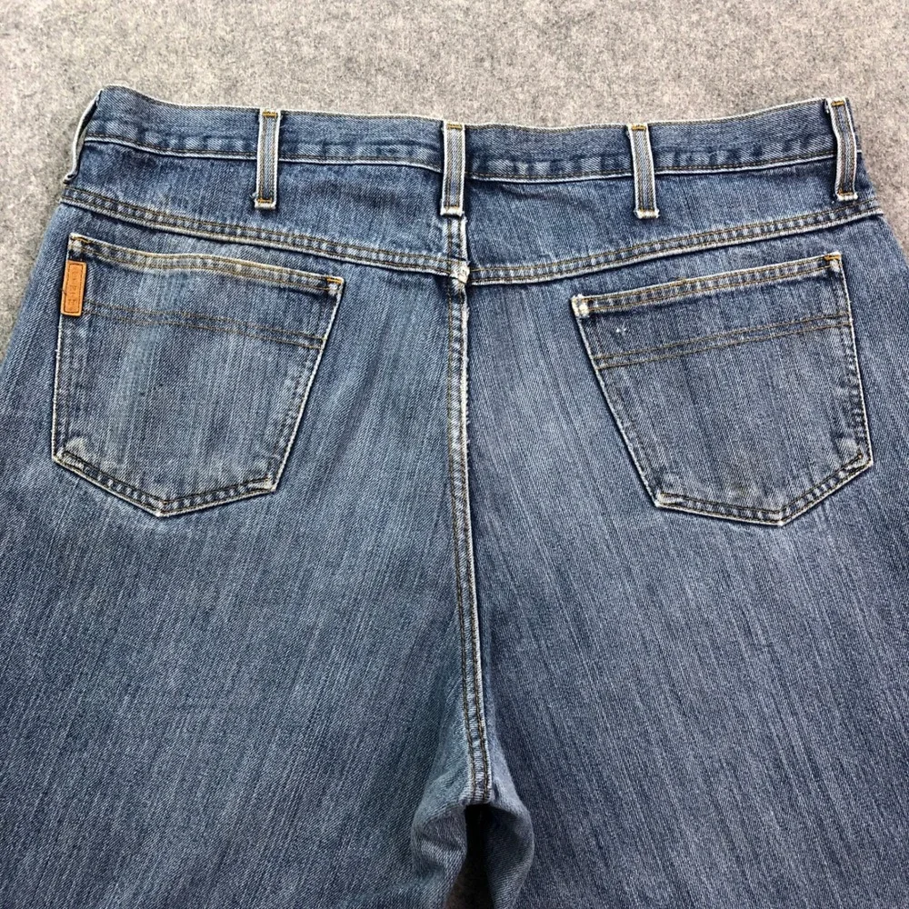 Cinch Mens Jeans 38X34 Blue Medium Wash Western Rodeo Label Relaxed Workwear